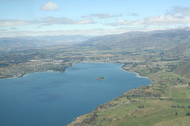 Flight over Southern Alps